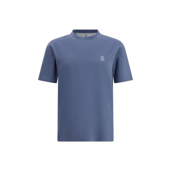 Brunello Cucinelli Men Logoed T-Shirt